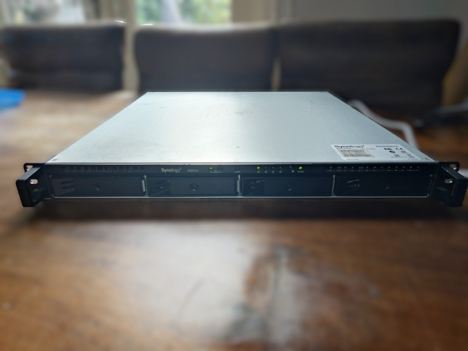 Synology RS815+ NAS met 16GB RAM, Gebruikt, 2 tot 3 Ghz, Hot swappable onderdelen, Ophalen of Verzenden