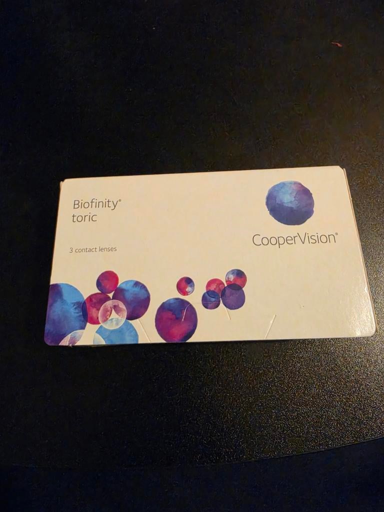 Biofinity Toric contactlenzen met cilinder - Nieuw in doos, Ophalen of Verzenden, Nieuw, Overige merken