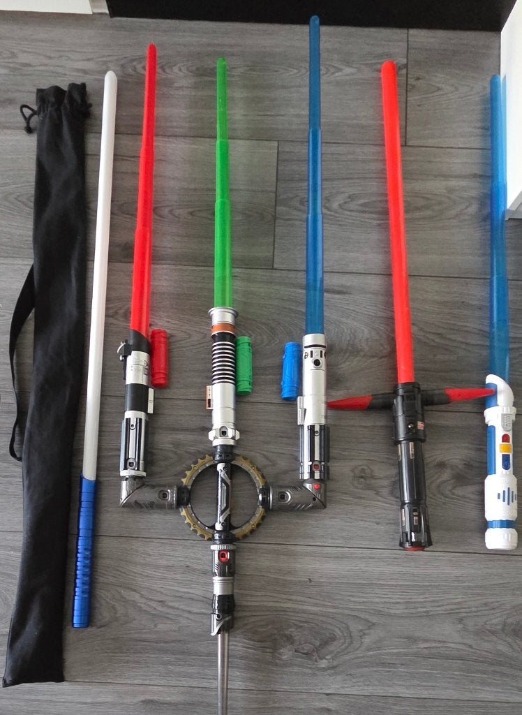 Star wars Lightsaber, Ophalen of Verzenden, Zo goed als nieuw