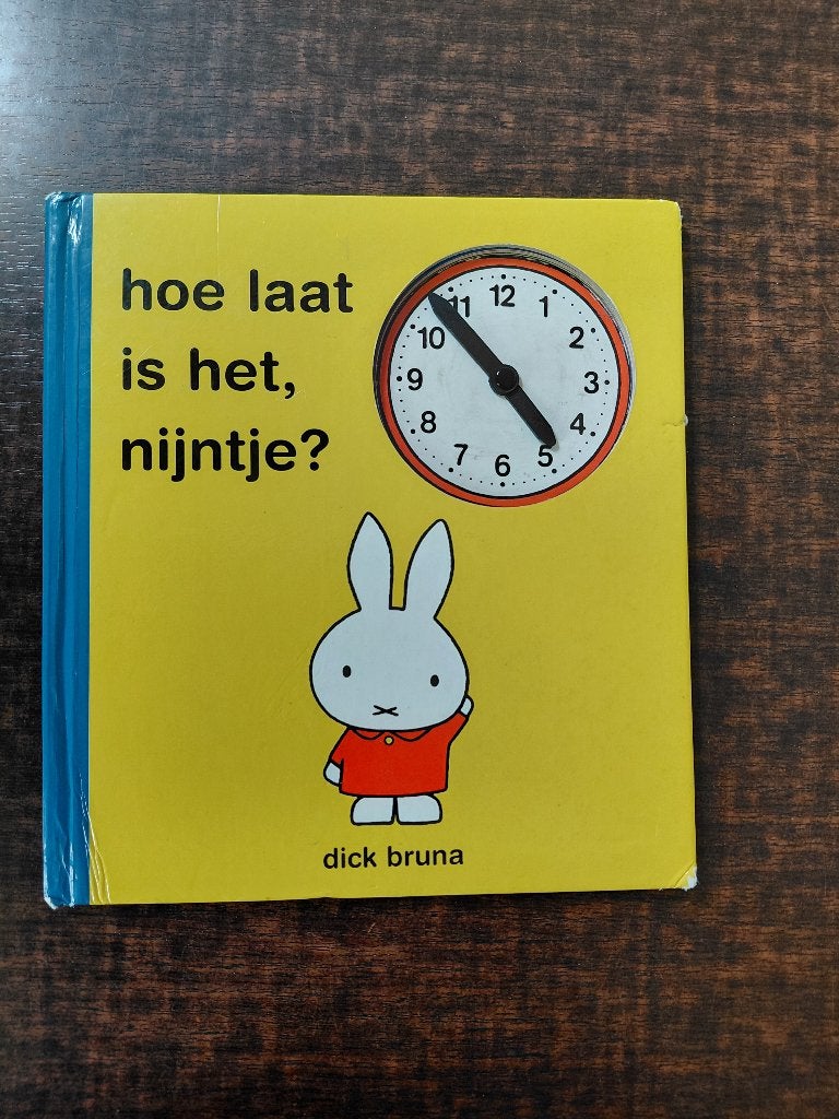Boek Hoe laat is het, Nijntje?, Gelezen, Non-fictie, Jongen of Meisje, Ophalen of Verzenden