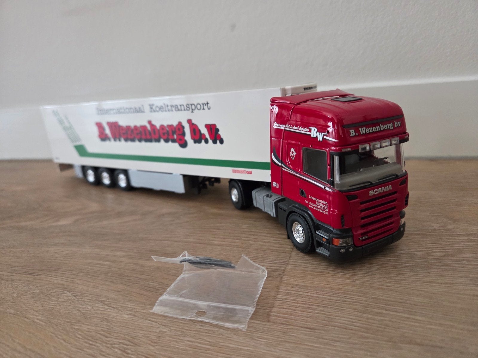 Tekno Scania Topline R420 Wezenberg, Ophalen of Verzenden, Nieuw, Bus of Vrachtwagen, Tekno