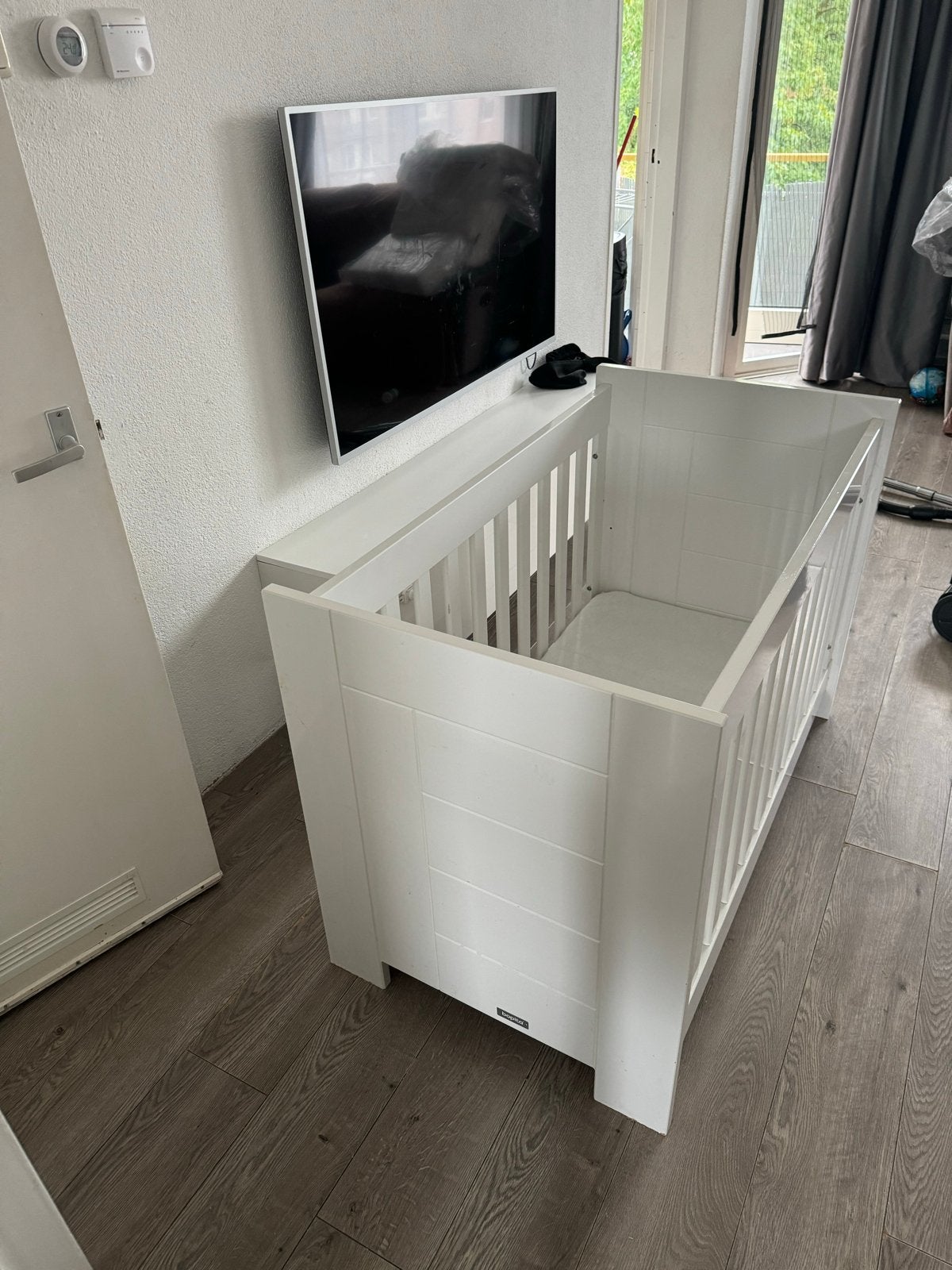 Bopita Ledikant Wit - Zo goed als nieuw, Kinderen en Baby's, Ophalen of Verzenden, Zo goed als nieuw, Ledikant