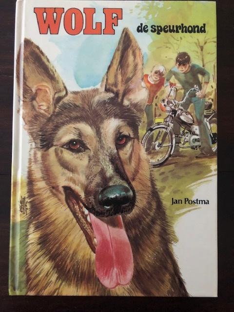 Wolf de speurhond Kinderboek, Jan Postma, Fictie algemeen, Ophalen of Verzenden, Zo goed als nieuw
