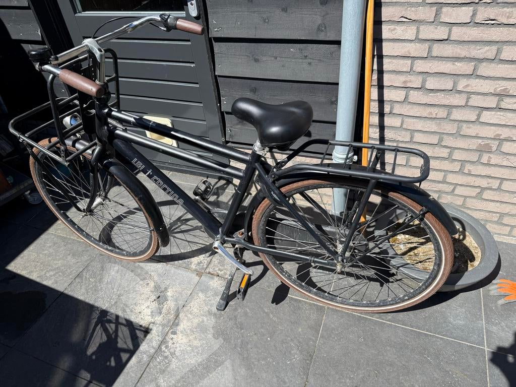 Cortina transporter herenfiets 28 inch, frame 50cm, 49 tot 53 cm, Ophalen, Gebruikt, Overige merken