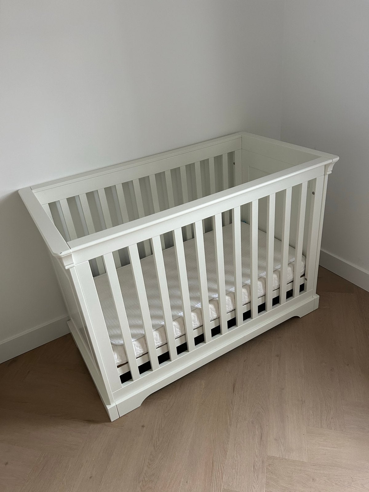 Kidsmill ledikant massief hout met Aerosleep matras, Ophalen, Zo goed als nieuw