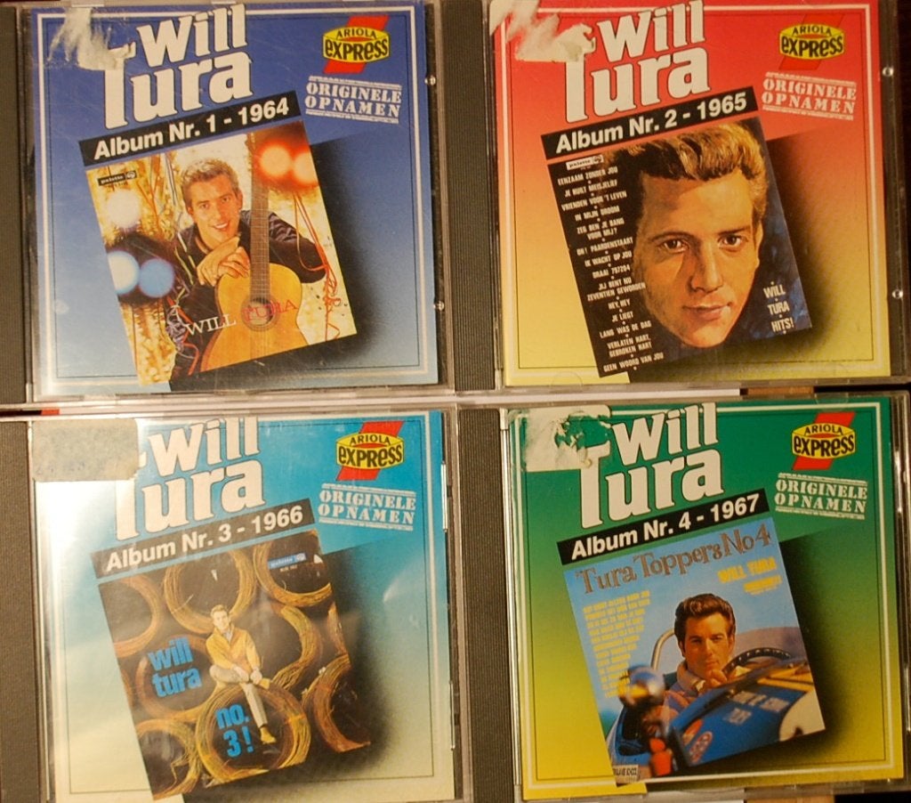 serie van 10 cd's van Will Tura Nr. 1 - 10 heruitgave 1991, Ophalen of Verzenden, Gebruikt, Boxset, Nederlandstalig