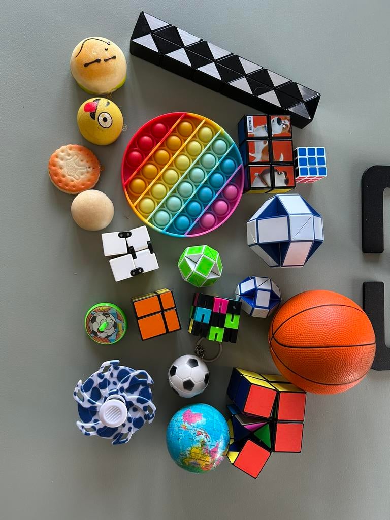 Leuke fidgets!, Verzamelen, Speelgoed, Ophalen of Verzenden, Gebruikt