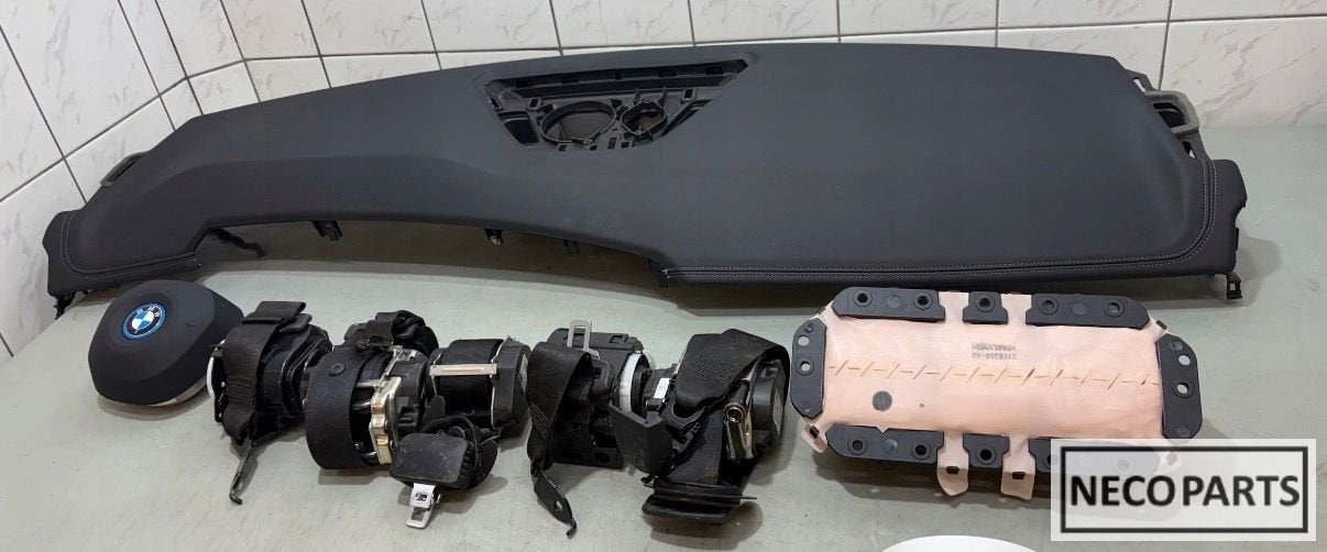 BMW X1 U11 AIRBAGSET AIRBAG GORDELS STUUR ALLES LEVERBAAR !!, Gebruikt, -, -, Ophalen of Verzenden