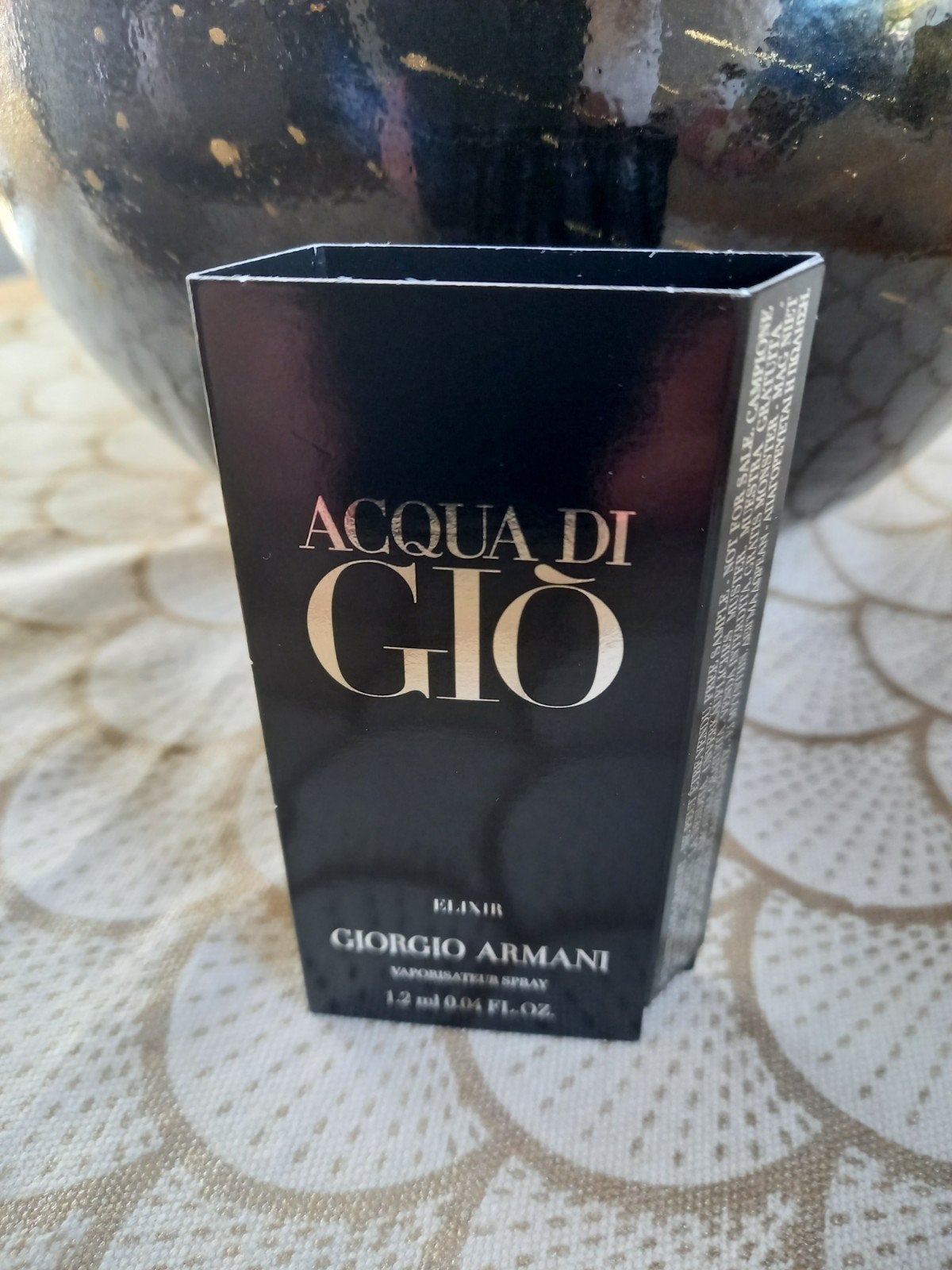 Proefje Acqua di Gio Elixir Giorgio Armani, Ophalen of Verzenden, Nieuw