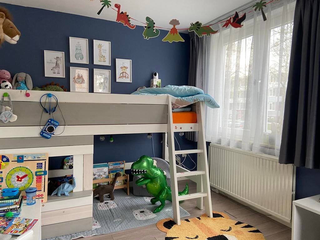 Lifetime Kinder bed, Kinderen en Baby's, Kinderkamer | Bedden, Ophalen, 85 tot 100 cm, Gebruikt, Hoogslaper of Stapelbed