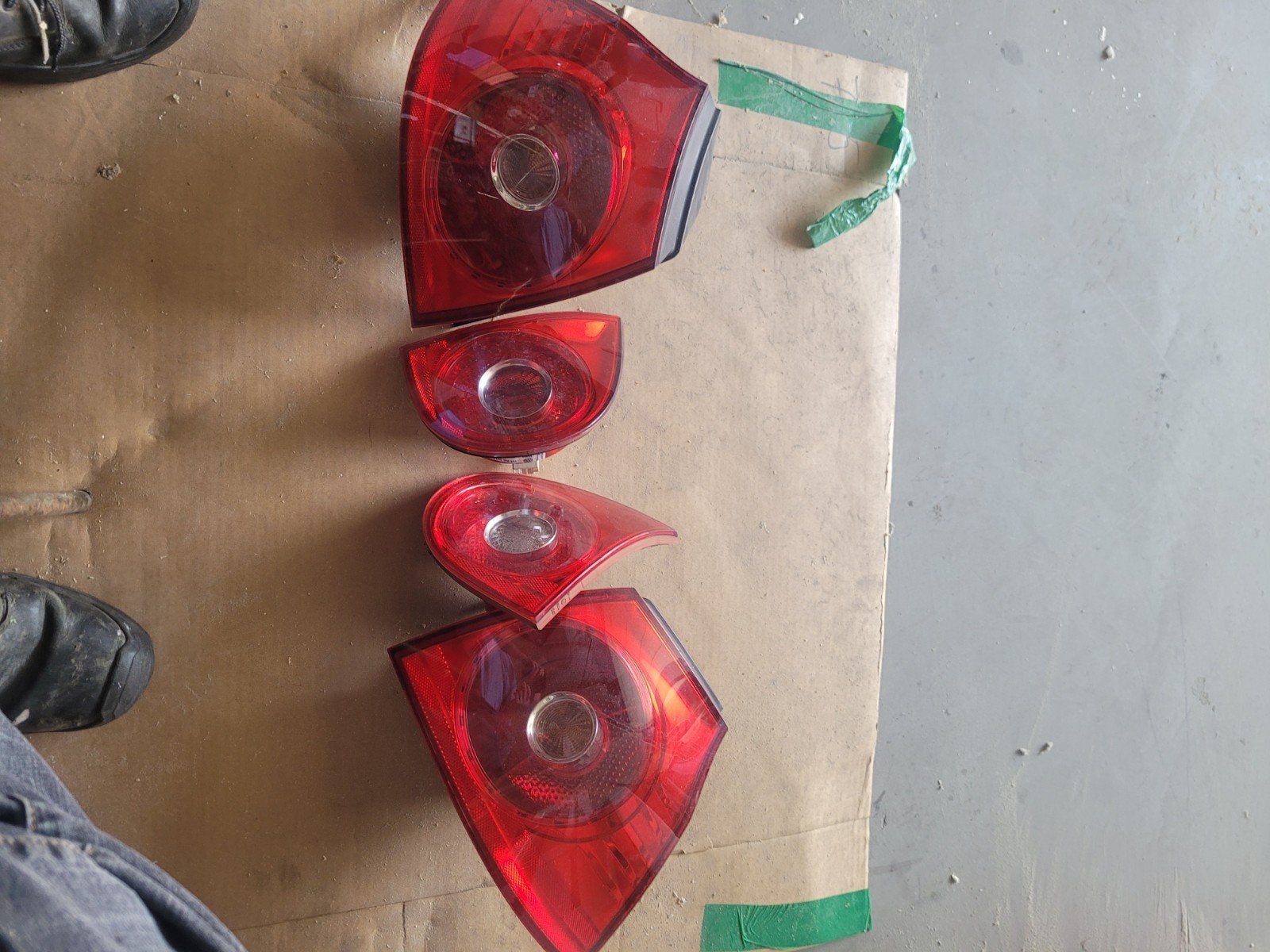 Volkswagen Golf 5 Achterlichten (set), Auto-onderdelen, Verlichting, Ophalen, Gebruikt, Volkswagen