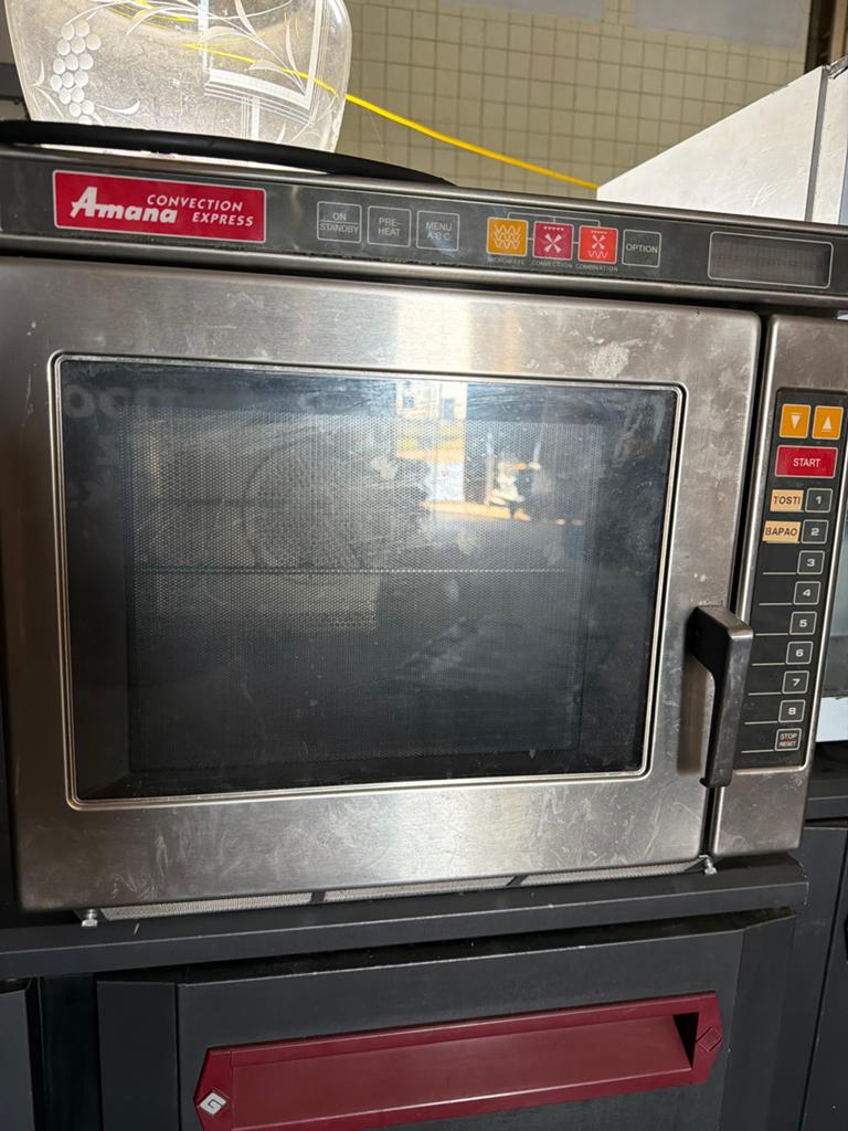 Amana Convection Express Oven/Magnetron - Professioneel, Witgoed en Apparatuur, Magnetrons, Ophalen, Combimagnetron, Gebruikt