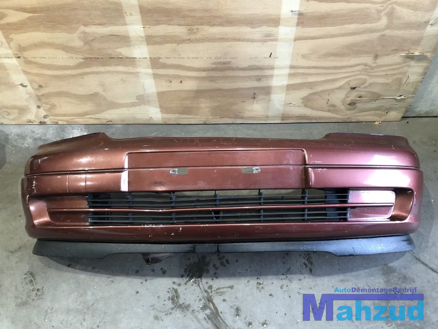 OPEL ASTRA G BRUIN Z44H voorbumper 1998-2005, Gebruikt, Voor, Opel Automobile GmbH, Ophalen of Verzenden