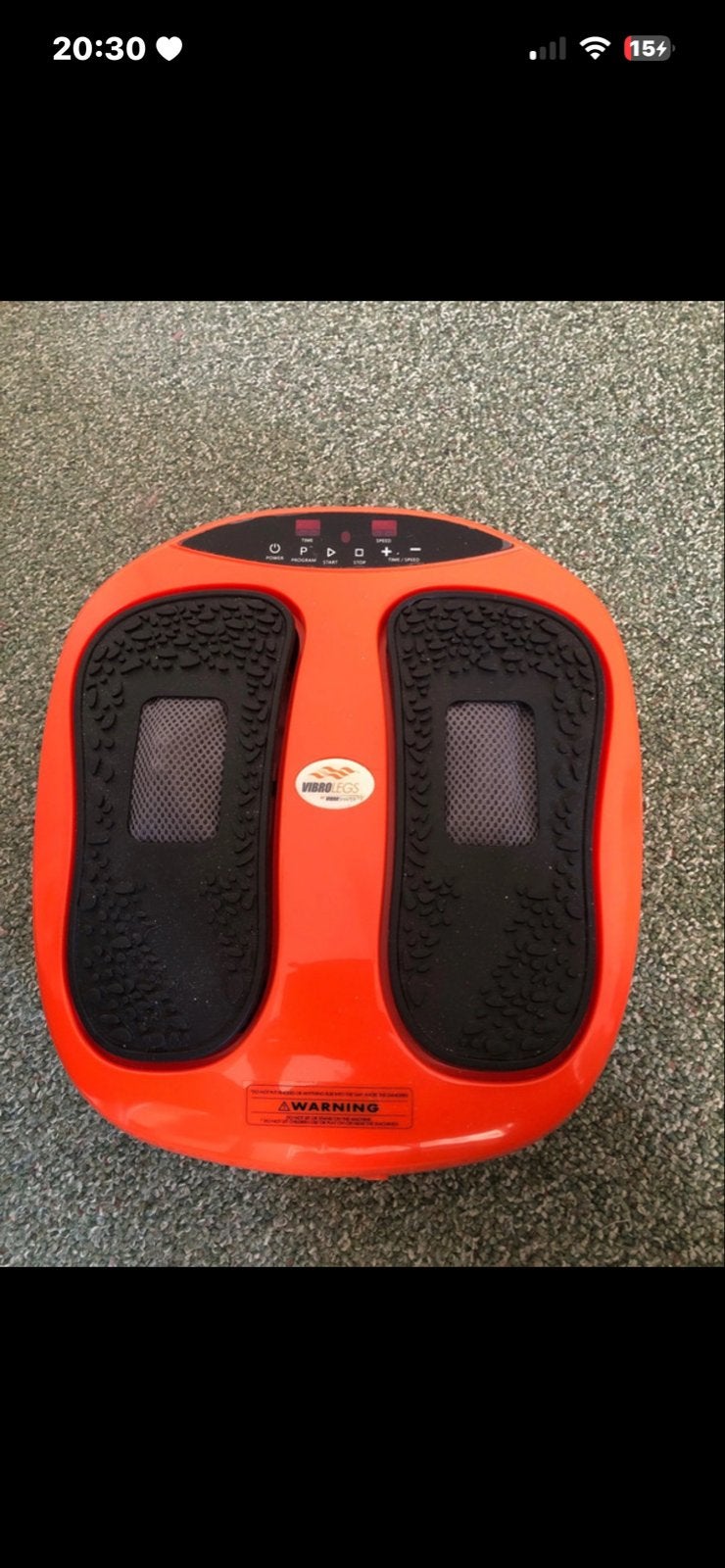 Vibrolegs trilplaat, Sport en Fitness, Ophalen of Verzenden