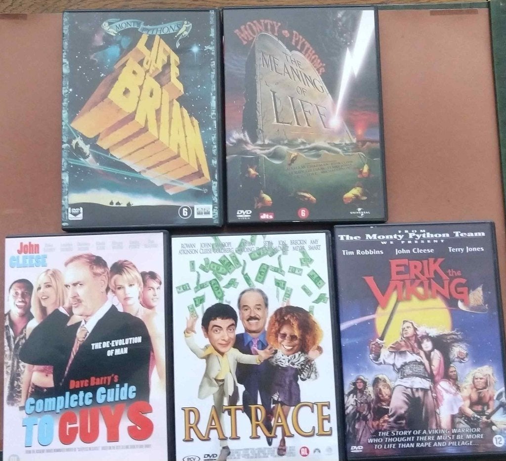 Monty Python John Cleese Michael Palin DVD 's VHS, Alle leeftijden, Ophalen of Verzenden, Zo goed als nieuw