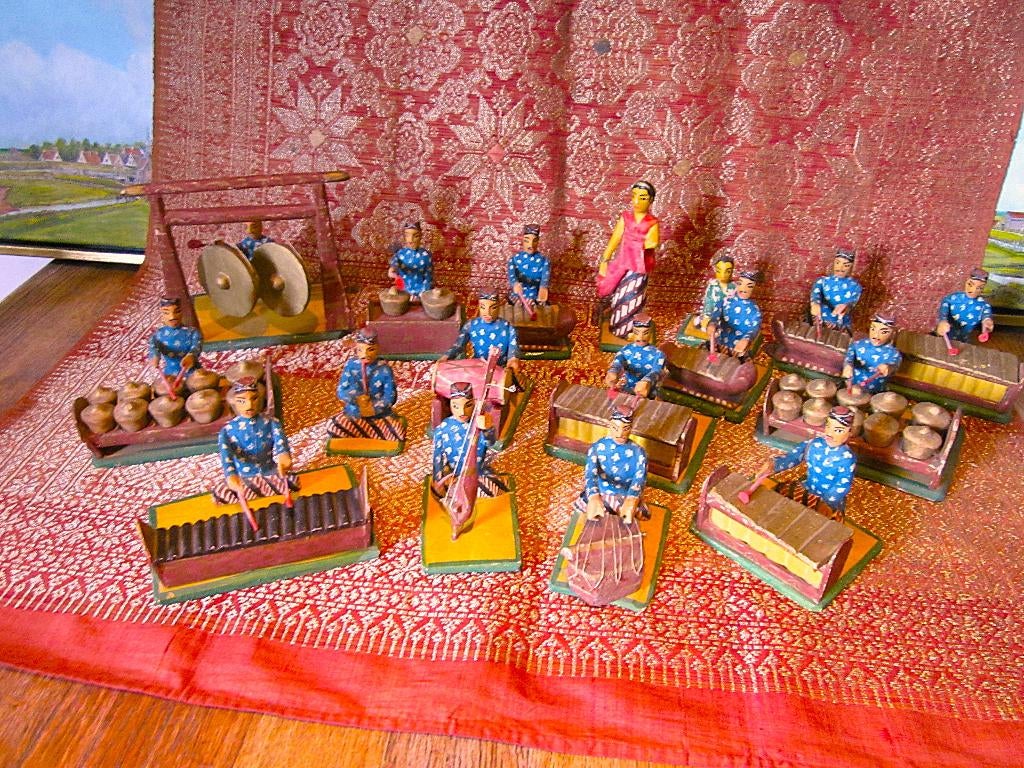 Javaans Gamelan orkest, Ophalen of Verzenden, Handgemaakt