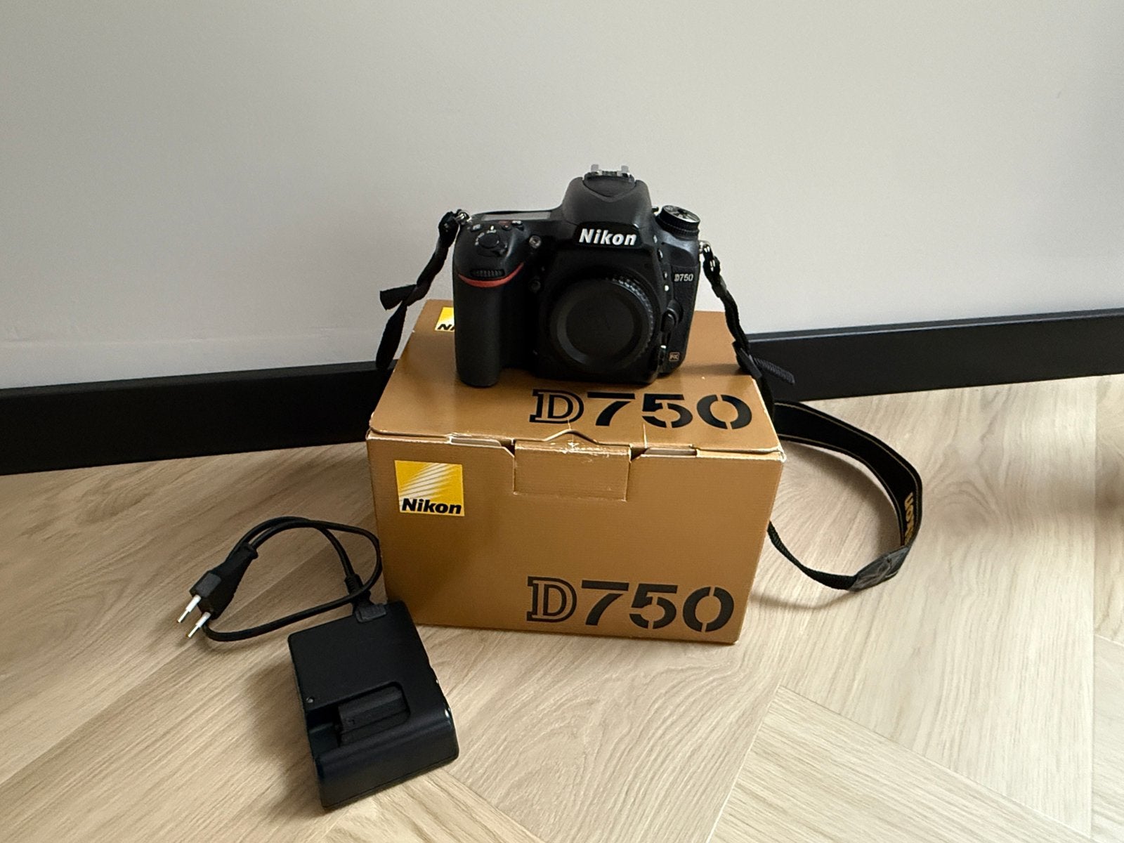 Nikon D750 body zwart, Audio, Tv en Foto, Spiegelreflex, Zo goed als nieuw, 24 megapixels, Nikon