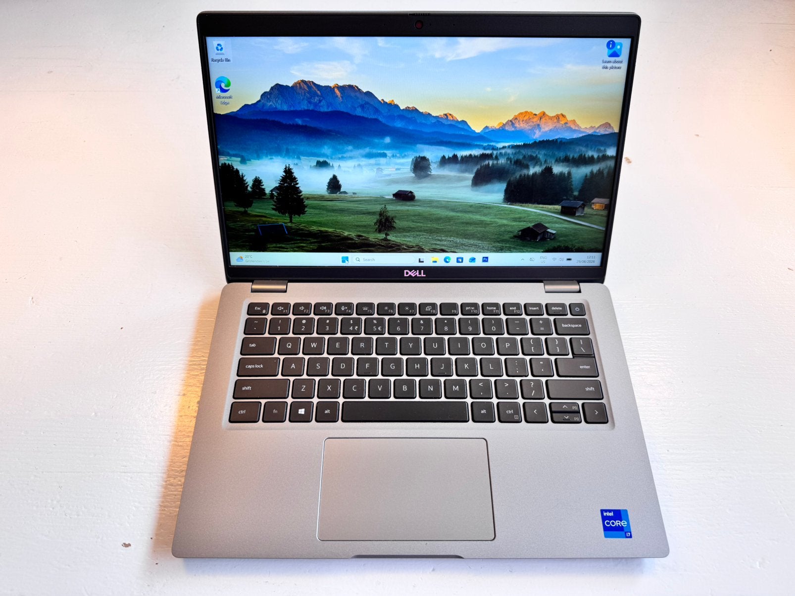 Supersnelle Dell -Intel i7 11th-16GB-SSD, Intel Core i7 11e generatie, 256 GB, Qwerty, 14 inch