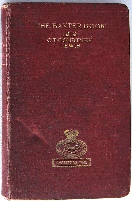 The Baxter Book 1919 Courtney C.T. Lewis, Ophalen of Verzenden