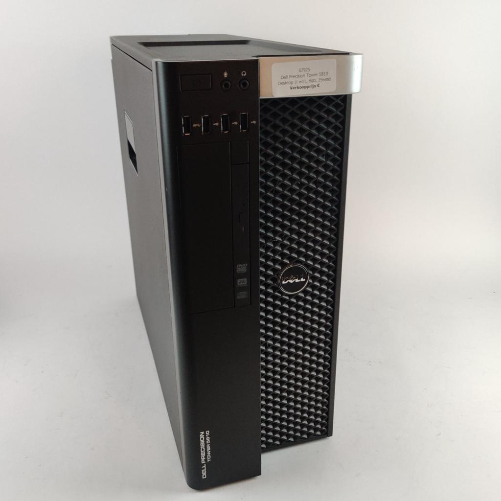 Dell Precision Tower 5810 Desktop || w11, 8gb, 256ssd, Ophalen of Verzenden, X, X, X