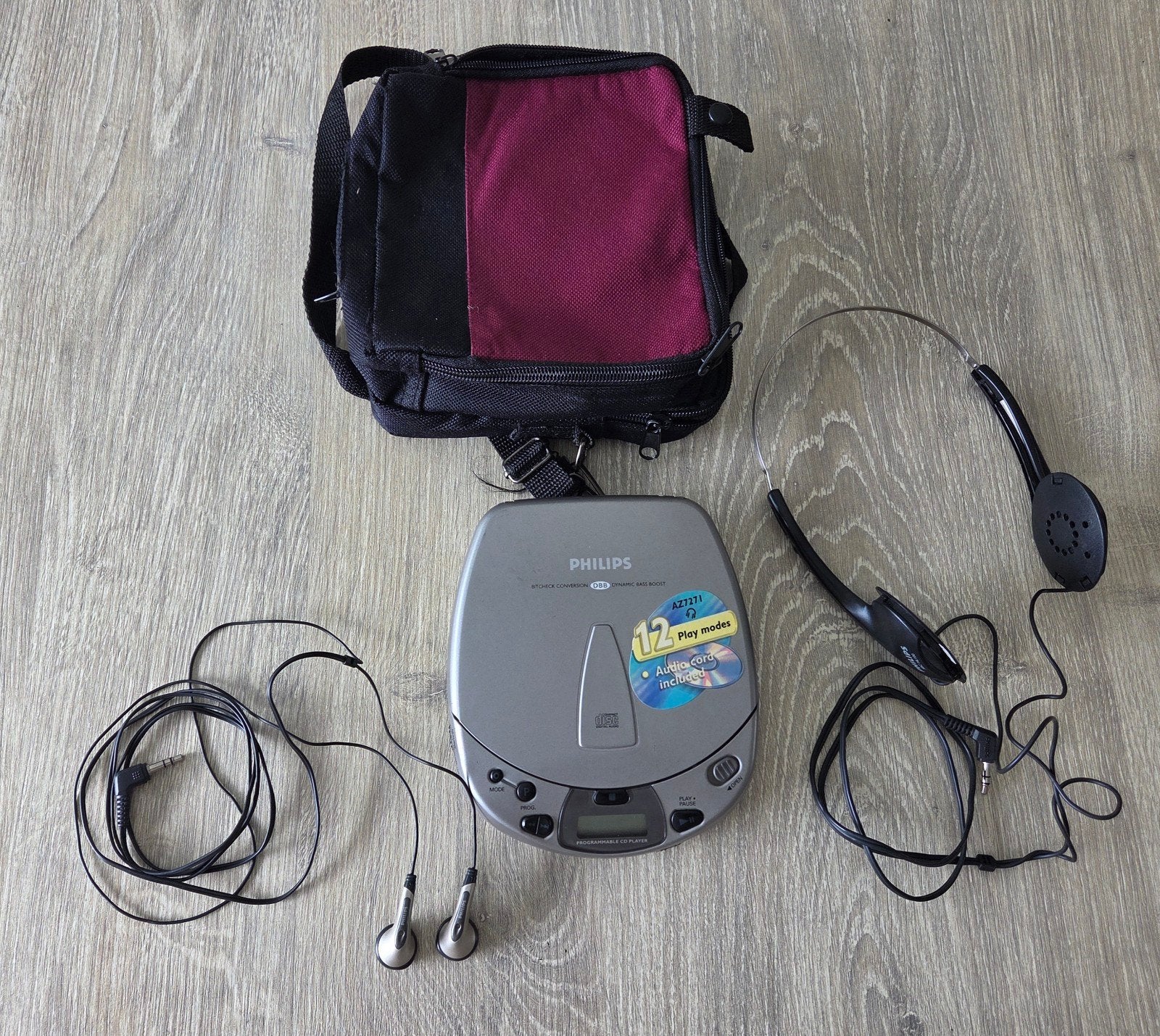PHILIPS AZ 7271 CD WALKMAN werkend, Ophalen of Verzenden, Walkman