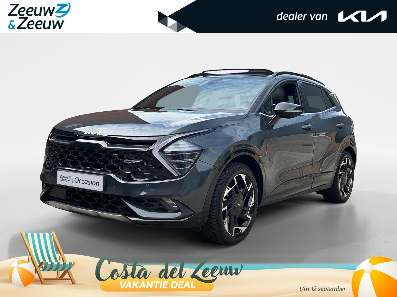 Kia Sportage 1.6 T-GDi Plug-in Hybrid AWD GT-Line | 1350 KG, Auto's, Kia, 14 kWh, Gebruikt, Euro 6, 4 cilinders
