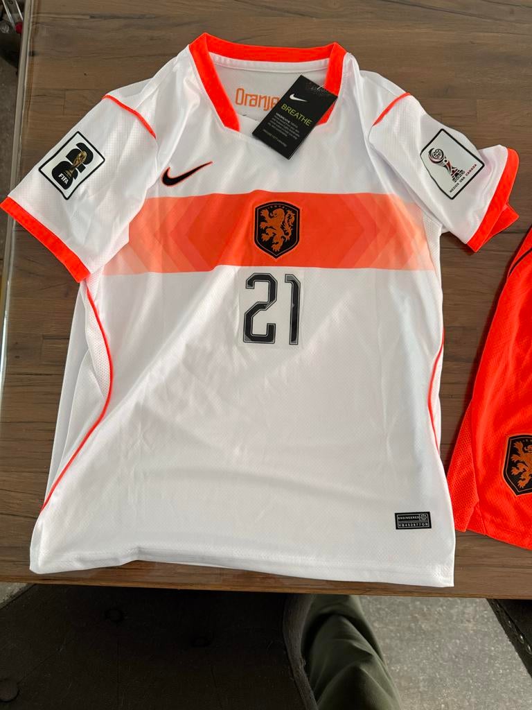Nederlands Elftal Uitshirt WK 2026. Maat 152, Sport en Fitness, Voetbal, Maat XS of kleiner, Ophalen of Verzenden, Nieuw, Shirt