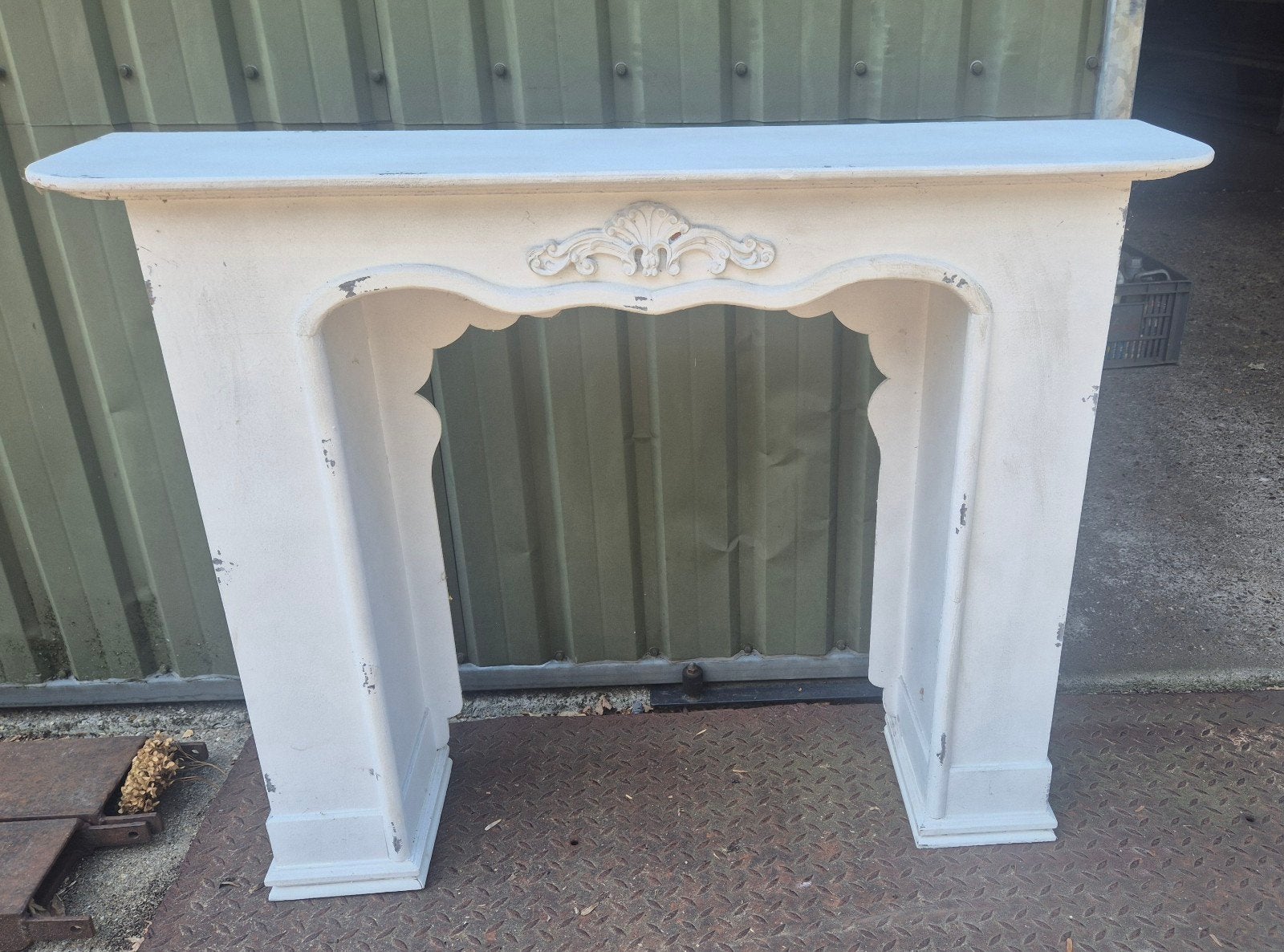 openhaard schouw decoratie, Ophalen, Nieuw, Vrijstaande haard, Houthaard