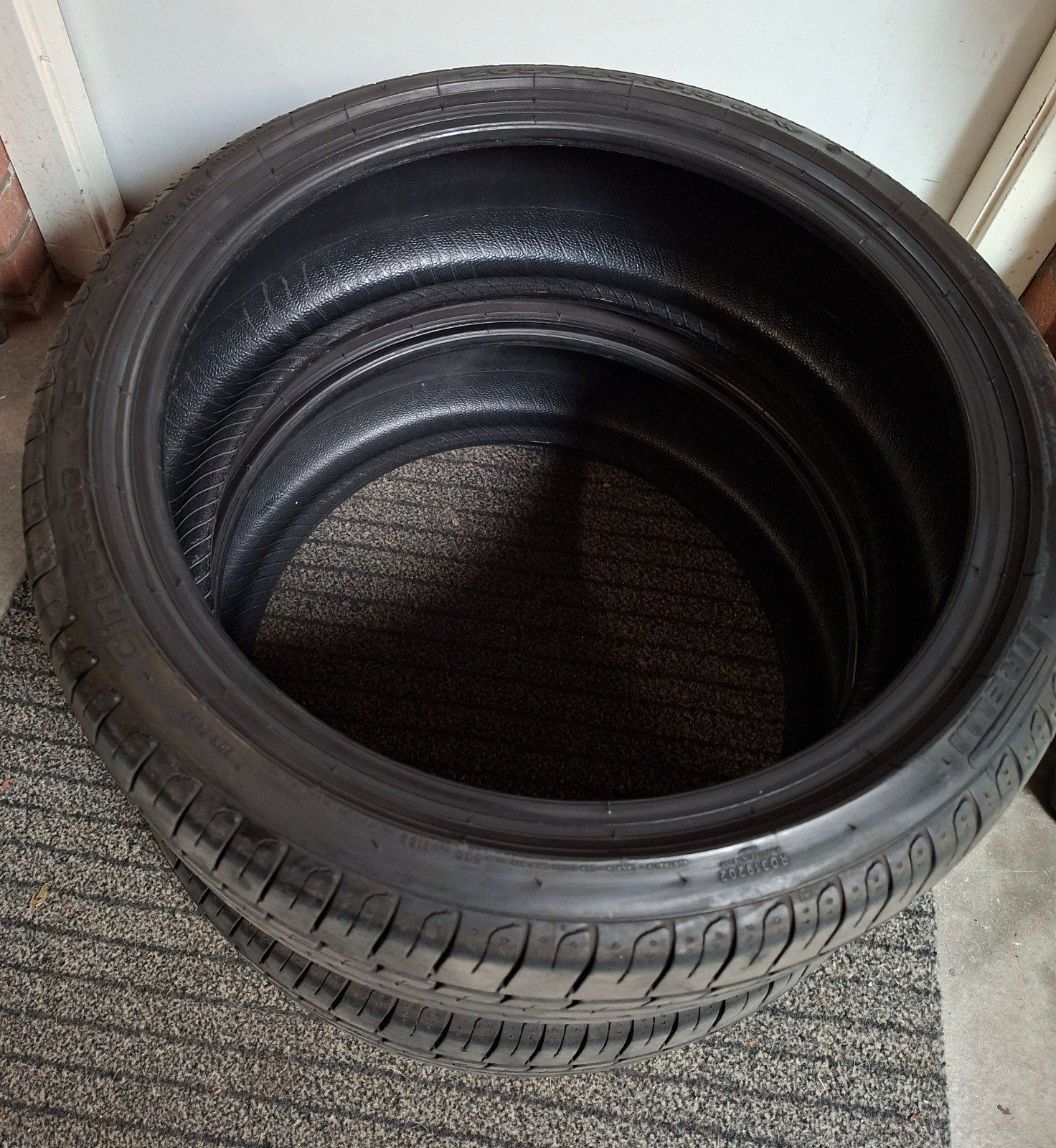 2 zomerbanden Mini Pirelli runflat 205/40 R18 6,5 mm, Ophalen, 18 inch, Gebruikt, 205 mm
