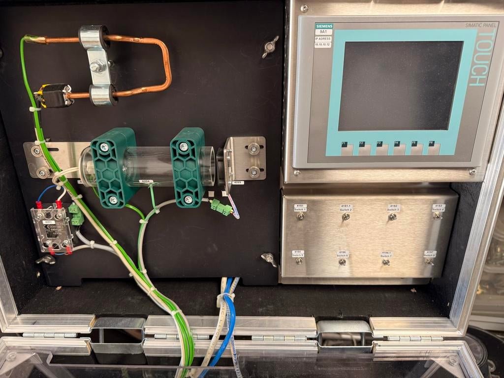 Siemens PLC S7 Demonstratiekoffer met HMI, Ophalen, Zo goed als nieuw