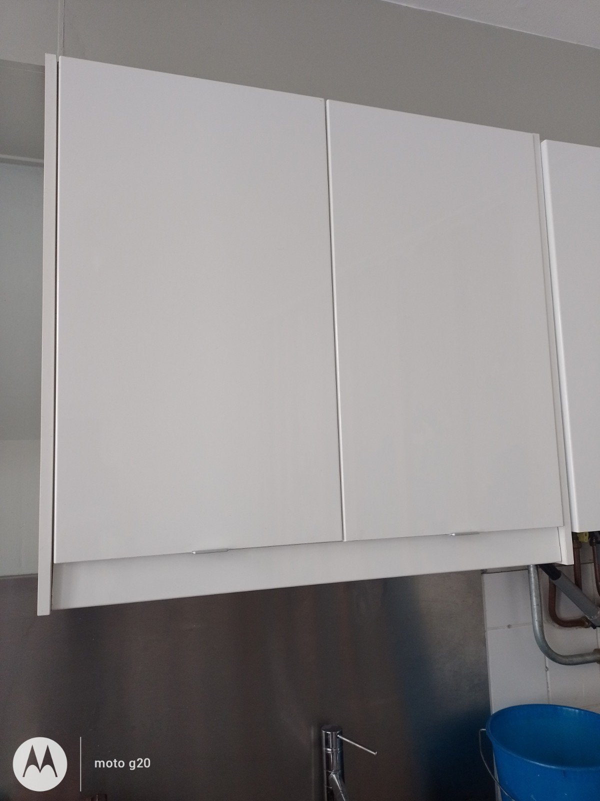 Keukenkast-Boven, Huis en Inrichting, Keuken | Complete keukens, Ophalen, Gebruikt, Wit, Enkelwandige keuken