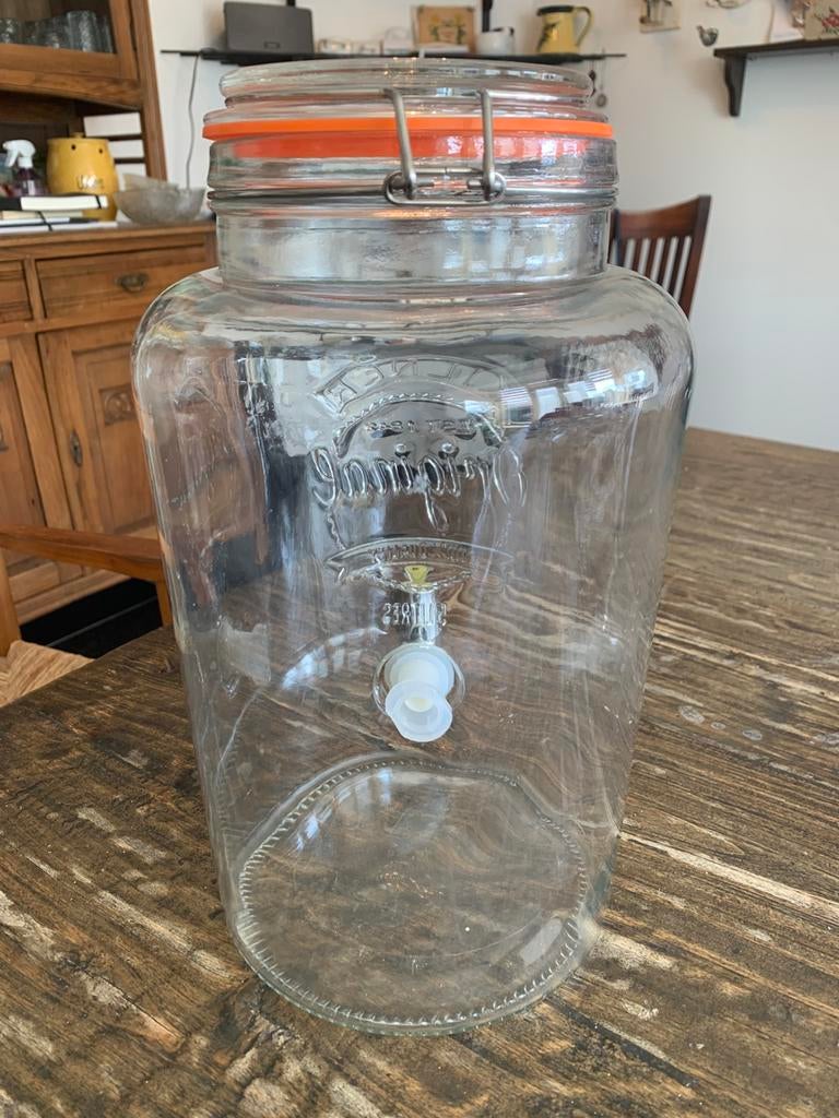 Kilner sapdispenser/ sapkan, Nieuw, Ophalen of Verzenden, Overige merken, Glas