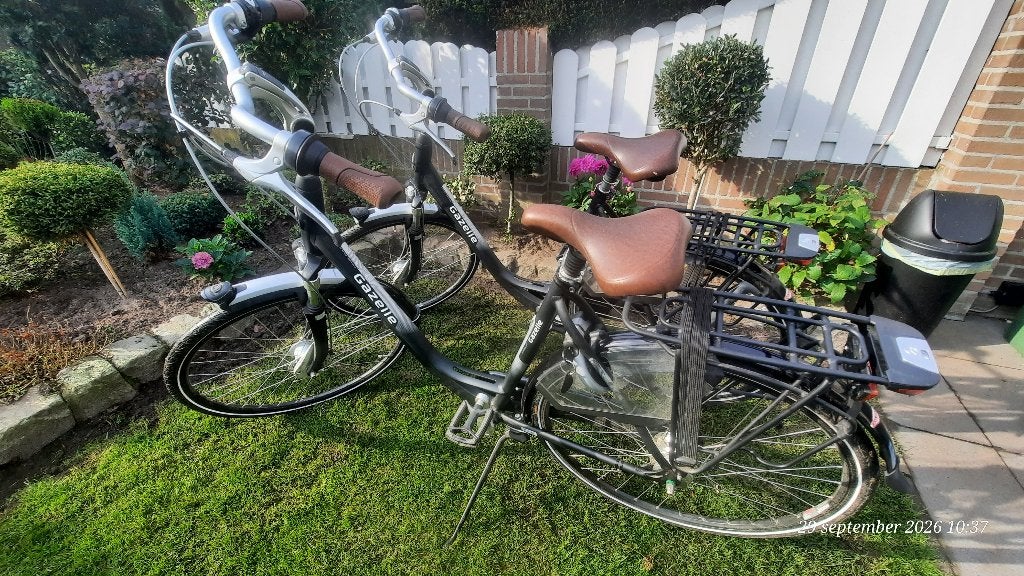 Damesfietsen Gazelle Orange C7, mat zwart, Fietsen en Brommers, Ophalen, 53 tot 56 cm, Versnellingen, Zo goed als nieuw