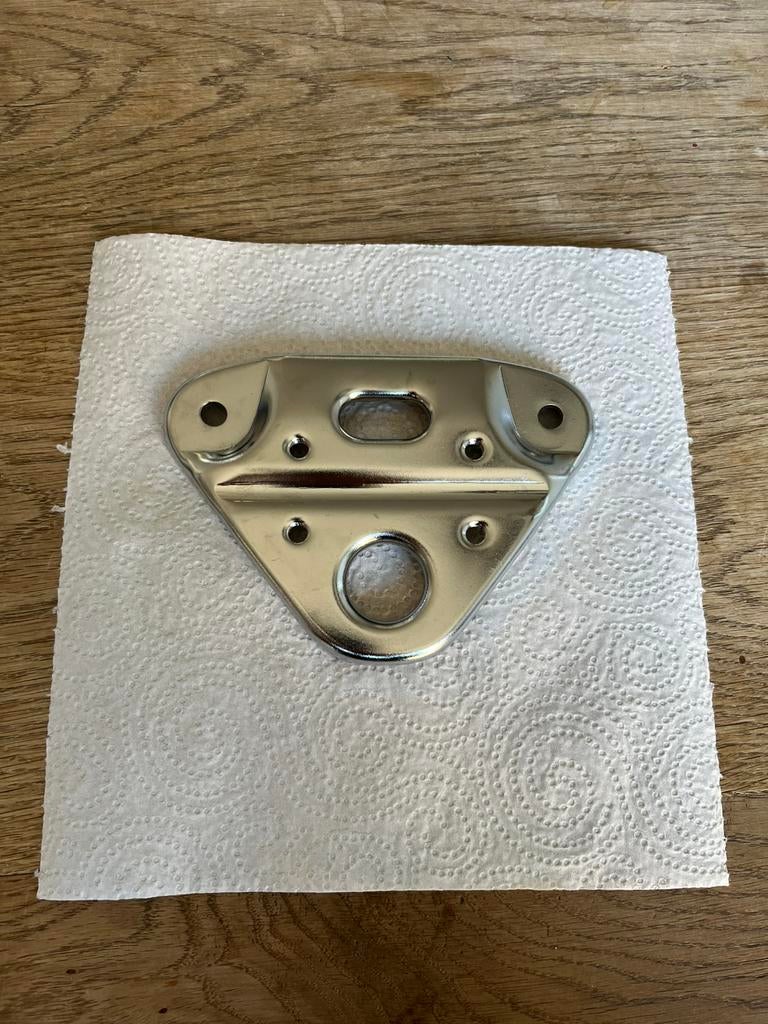 Kroonplaat Chrome EBR NIEUWE, Puch Maxi voorvork, Ophalen of Verzenden, Nieuw, Frame