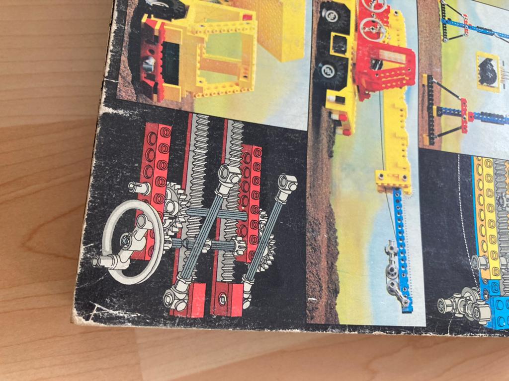 Vintage LEGO Technic Hijskraan 855 (begin jaren '80) complee, Ophalen of Verzenden, Gebruikt