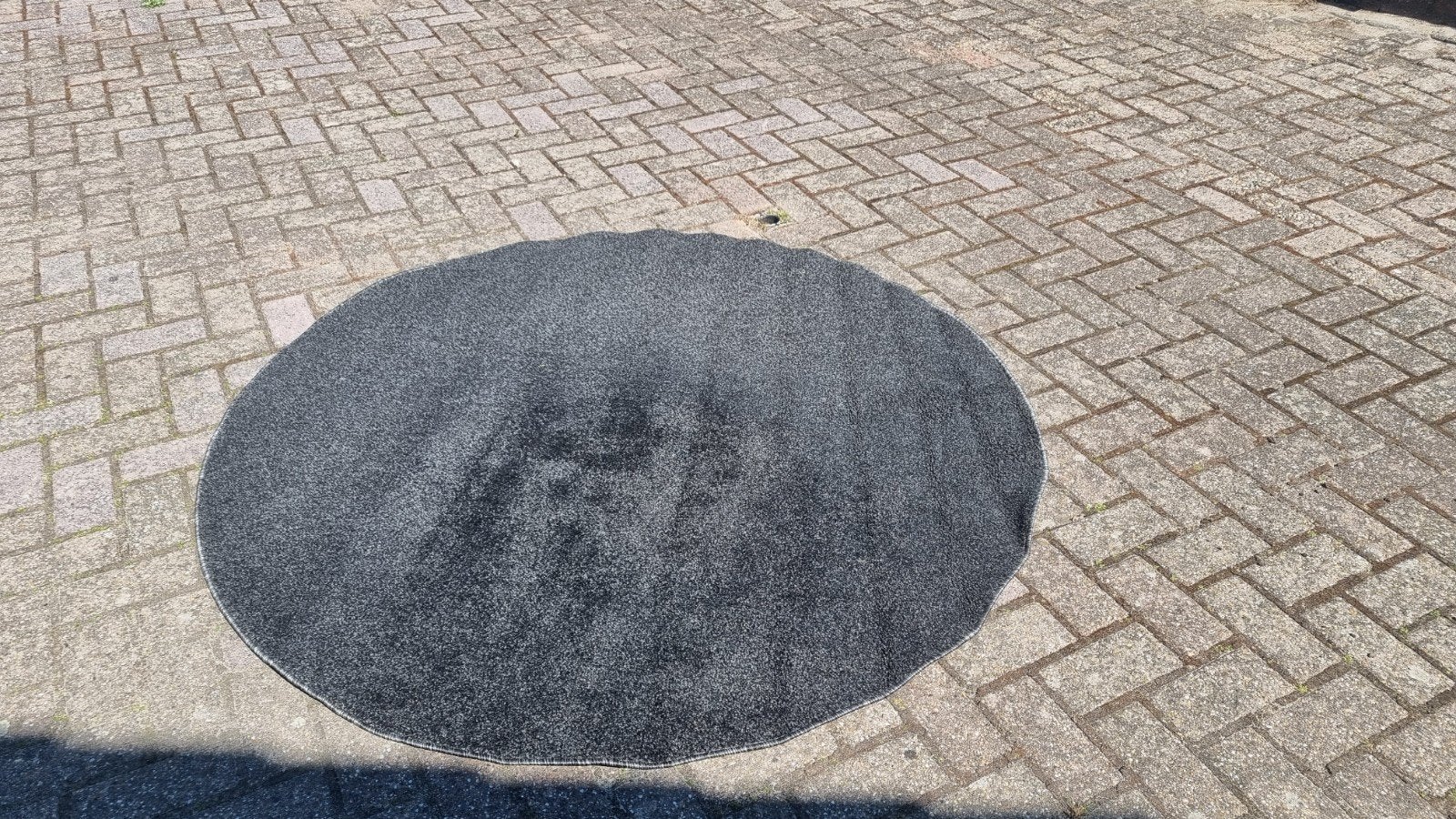 Rond Vloerkleed, Ophalen, Gebruikt, Rond, 150 tot 200 cm
