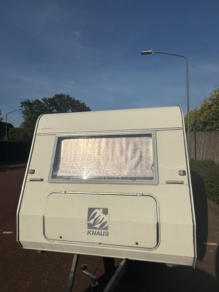 Knaus 395, Caravans en Kamperen, Caravans, Treinzit, Particulier, 500 - 750 kg, Knaus