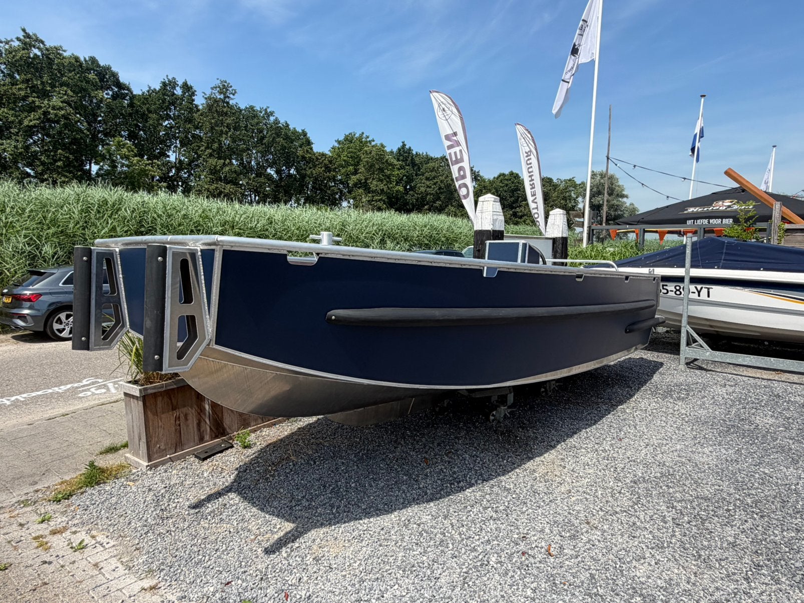 Aluminium bicker 580 consoleboot, Ophalen, Zo goed als nieuw, Aluminium, Consoleboot