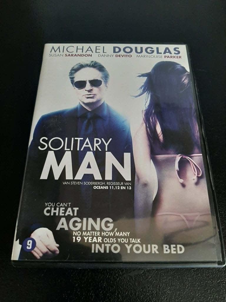 Solitary man, Michael Douglas, Danny DeVito, Susan Sarandon!, Vanaf 9 jaar, Ophalen of Verzenden, Gebruikt