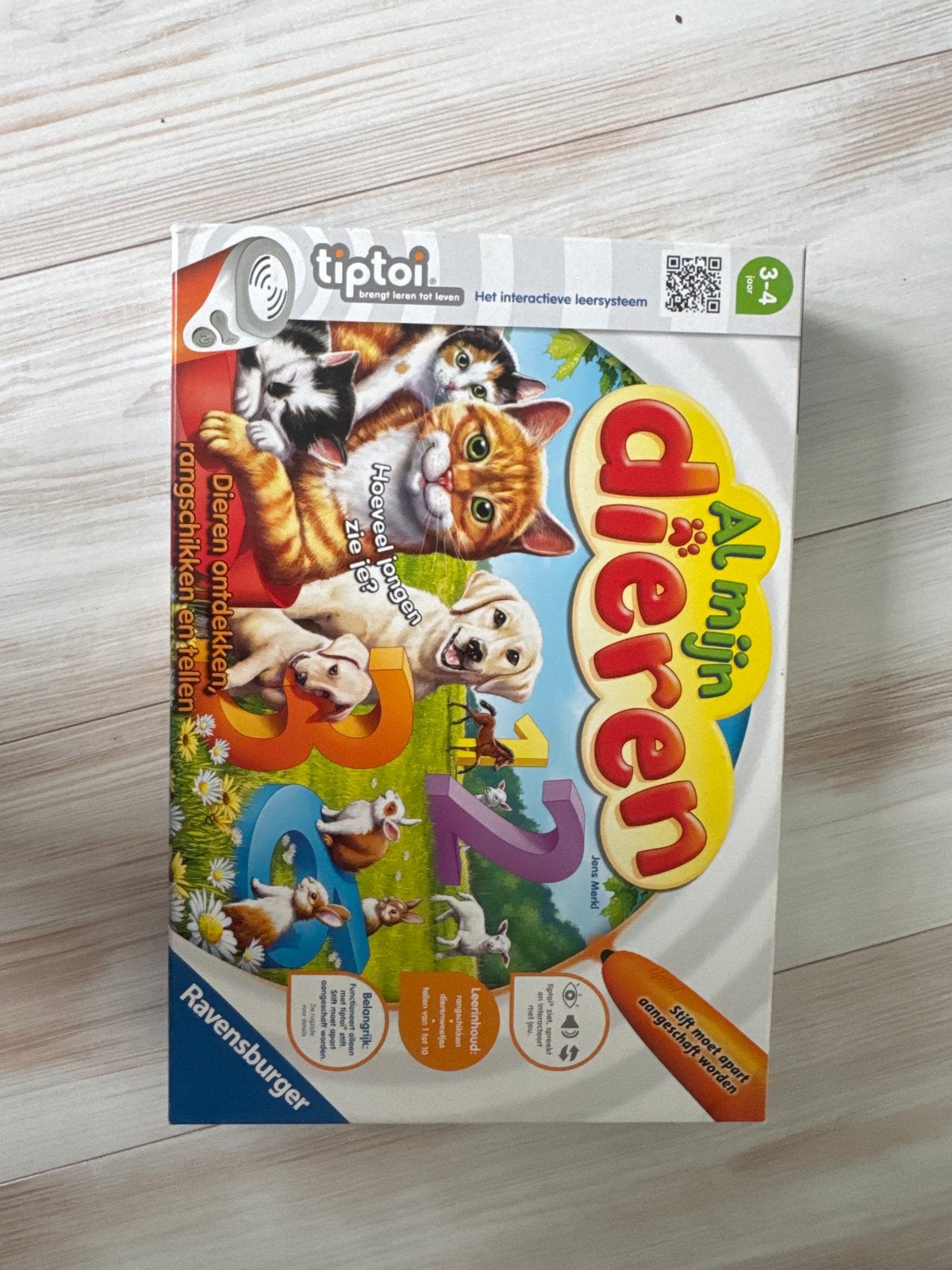 Tiptoi Al mijn dieren - Interactief leersysteem, Verzenden, Zo goed als nieuw, Overige typen, Met geluid