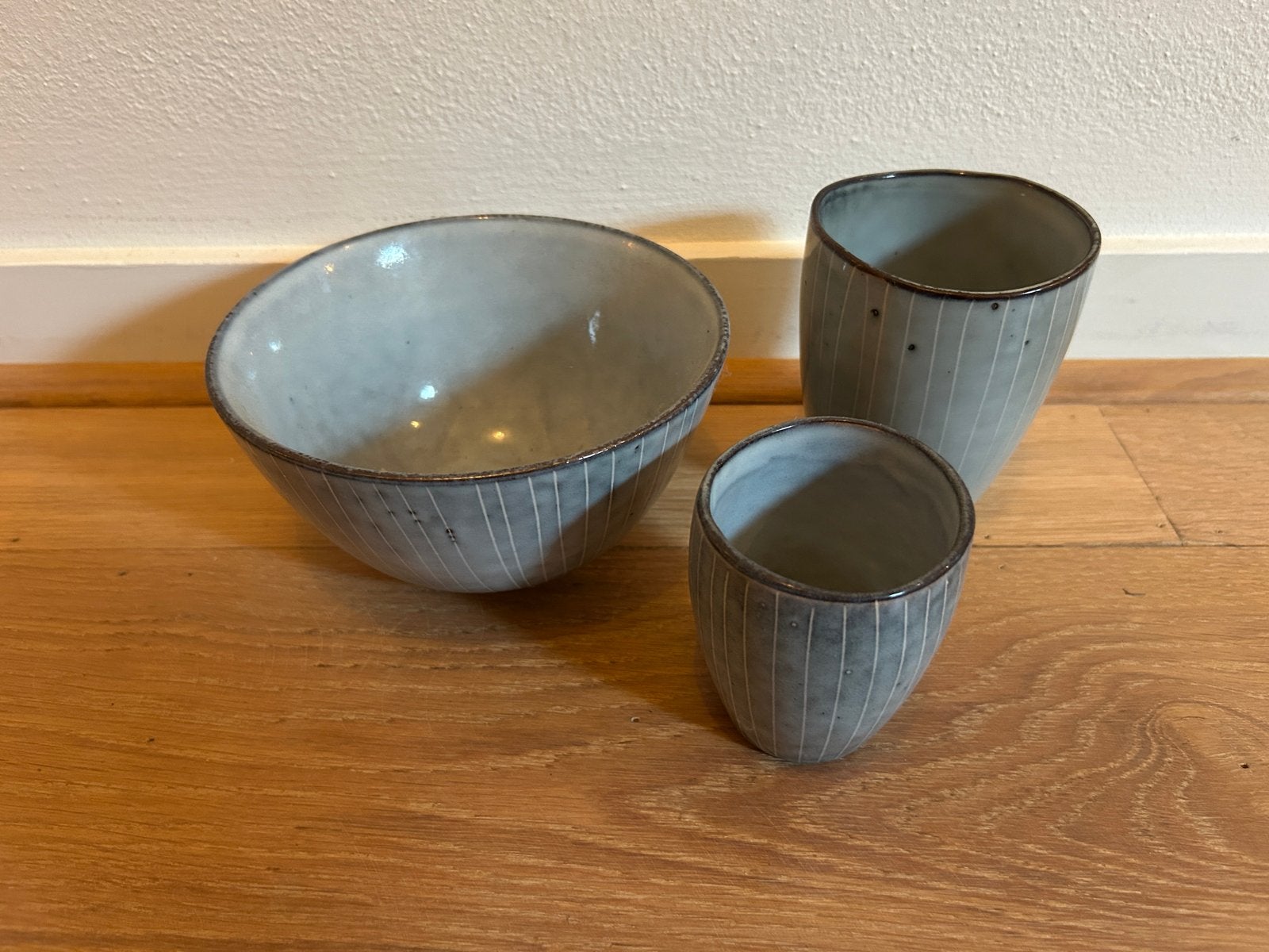 Broste Copenhagen schaal en bekers - NIEUW, Overige merken, Keramiek, Nieuw, Ophalen of Verzenden