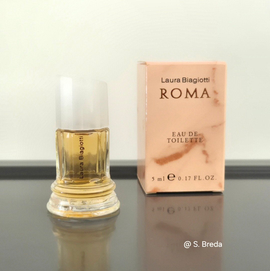 Laura Biagiotti - Roma - volle miniatuur in doosje, Ophalen of Verzenden, Zo goed als nieuw