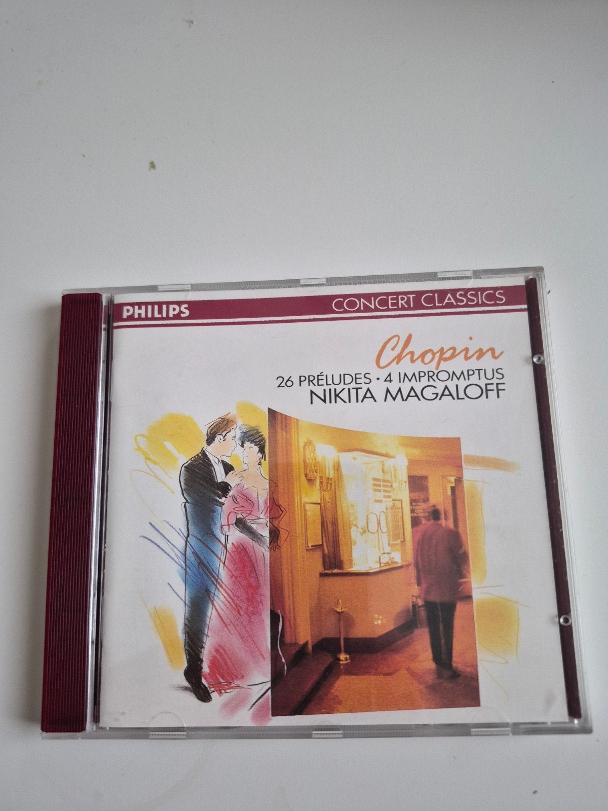 Chopin - 26 Préludes & 4 Impromptus - Nikita Magaloff CD, Gebruikt, Chopin, Ophalen of Verzenden, Romantiek