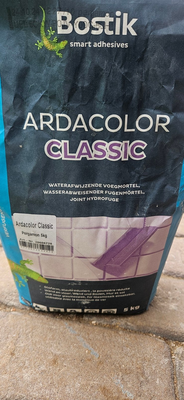 Bostik Ardacolor Classic Voegmortel 5kg Pergamon, Ophalen