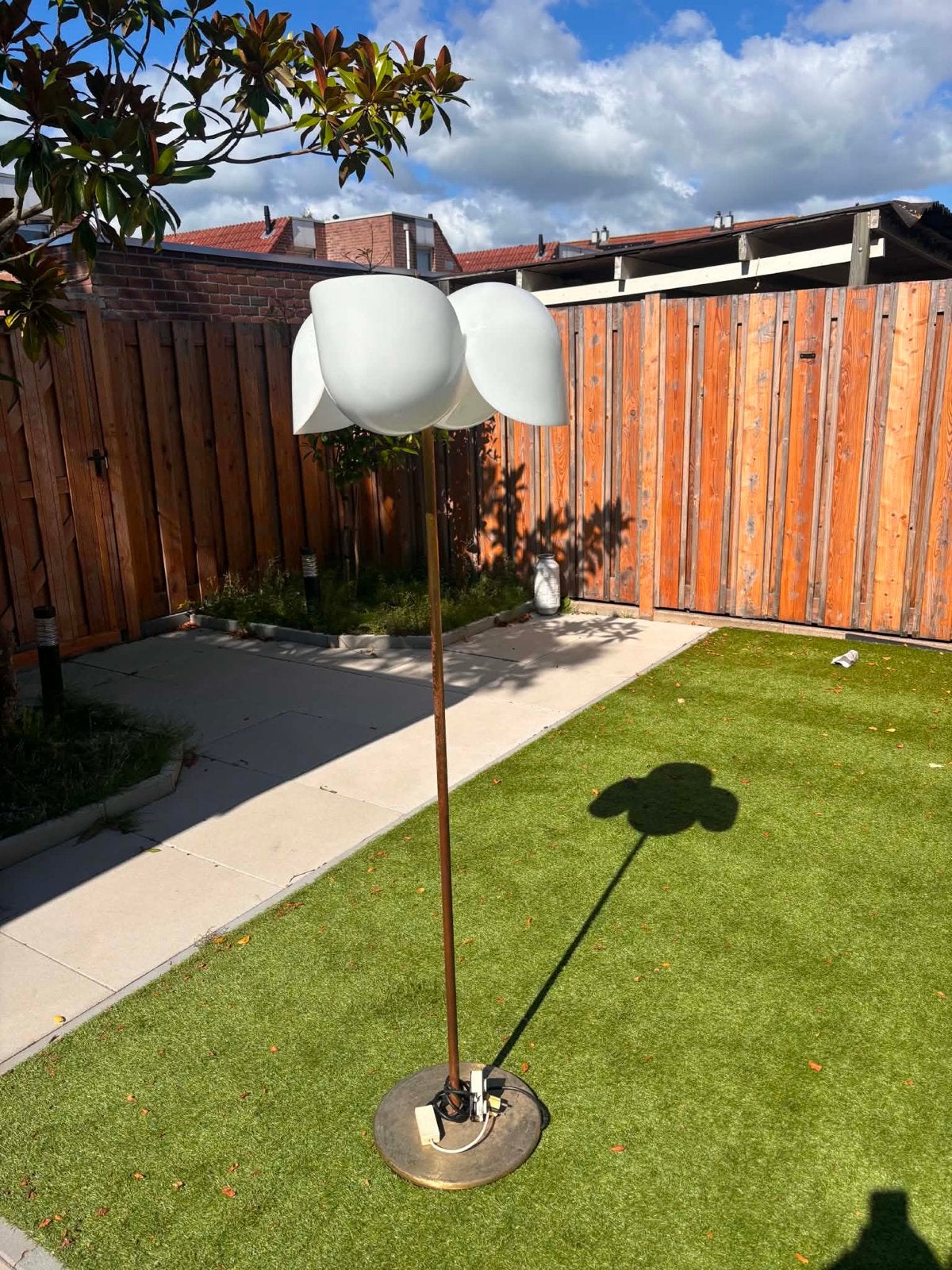 Originele Olaf von Bohr "Dafne" Vloerlamp voor Artemide, Ophalen, Gebruikt, E27 (groot), Metaal