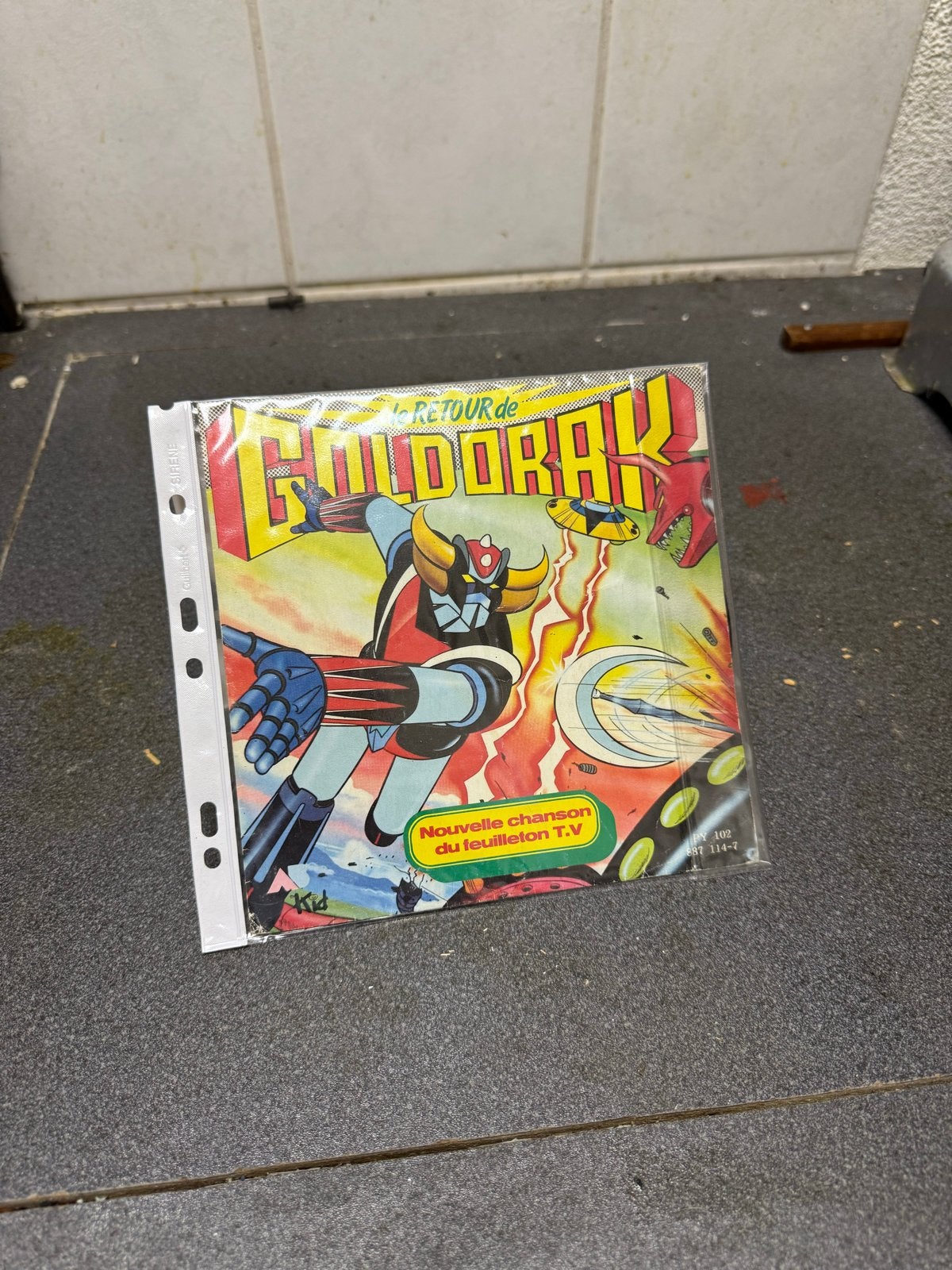 Le Retour de Goldorak - Vintage Vinyl Single, Cd's en Dvd's, Vinyl Singles, Gebruikt, Filmmuziek en Soundtracks, 7 inch, EP