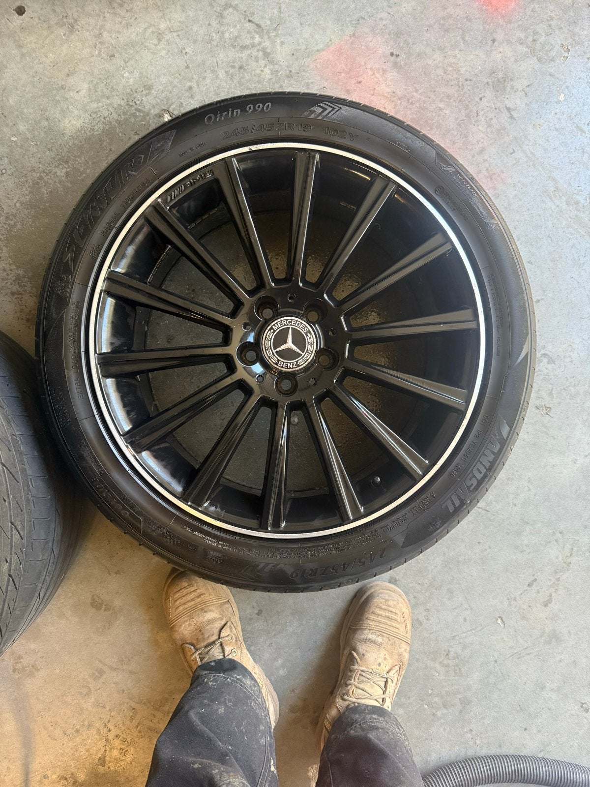 Mercedes Benz AMG velgen 19 inch heavy load, Auto diversen, Ophalen of Verzenden, Gebruikt