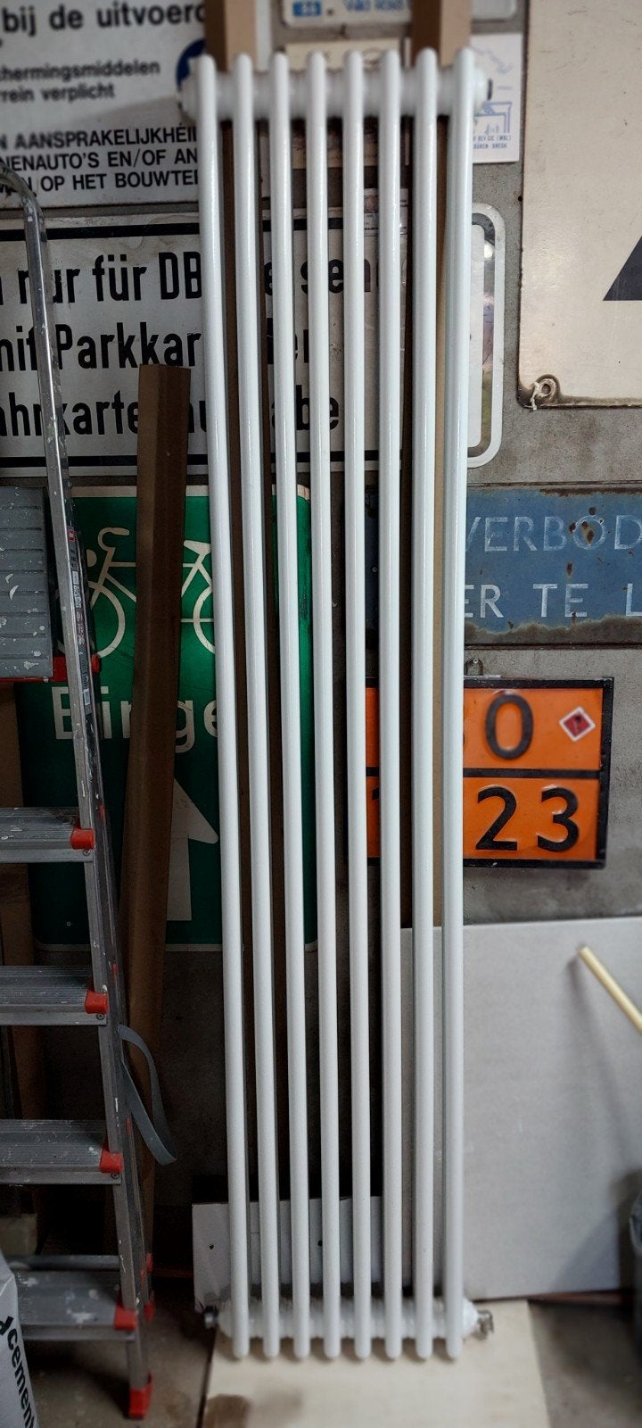 Hudson Reed Kolomradiator CV Verticaal 3-Koloms Klassiek, Ophalen, Radiator, Minder dan 60 cm, Zo goed als nieuw