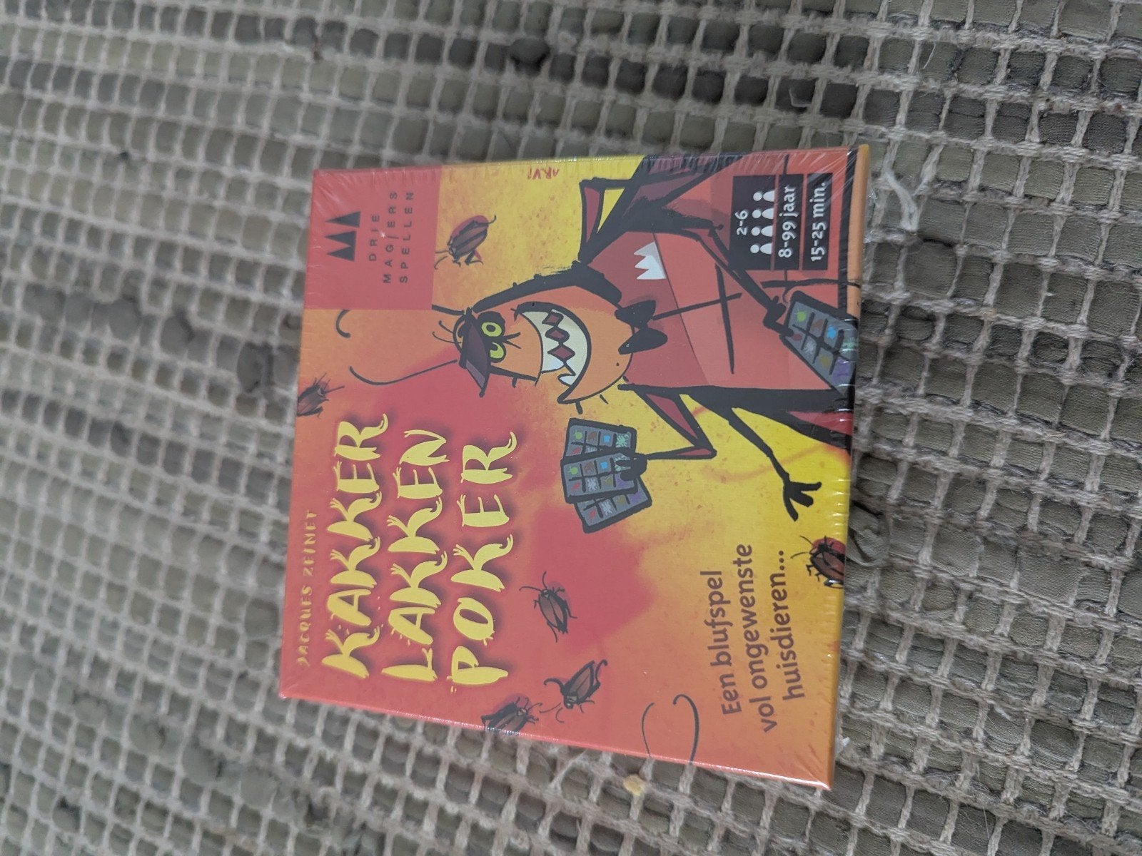 Kakkerlakken Poker - Nieuw in verpakking, Vijf spelers of meer, Ophalen of Verzenden, Nieuw, Amigo / Magiers Spellen