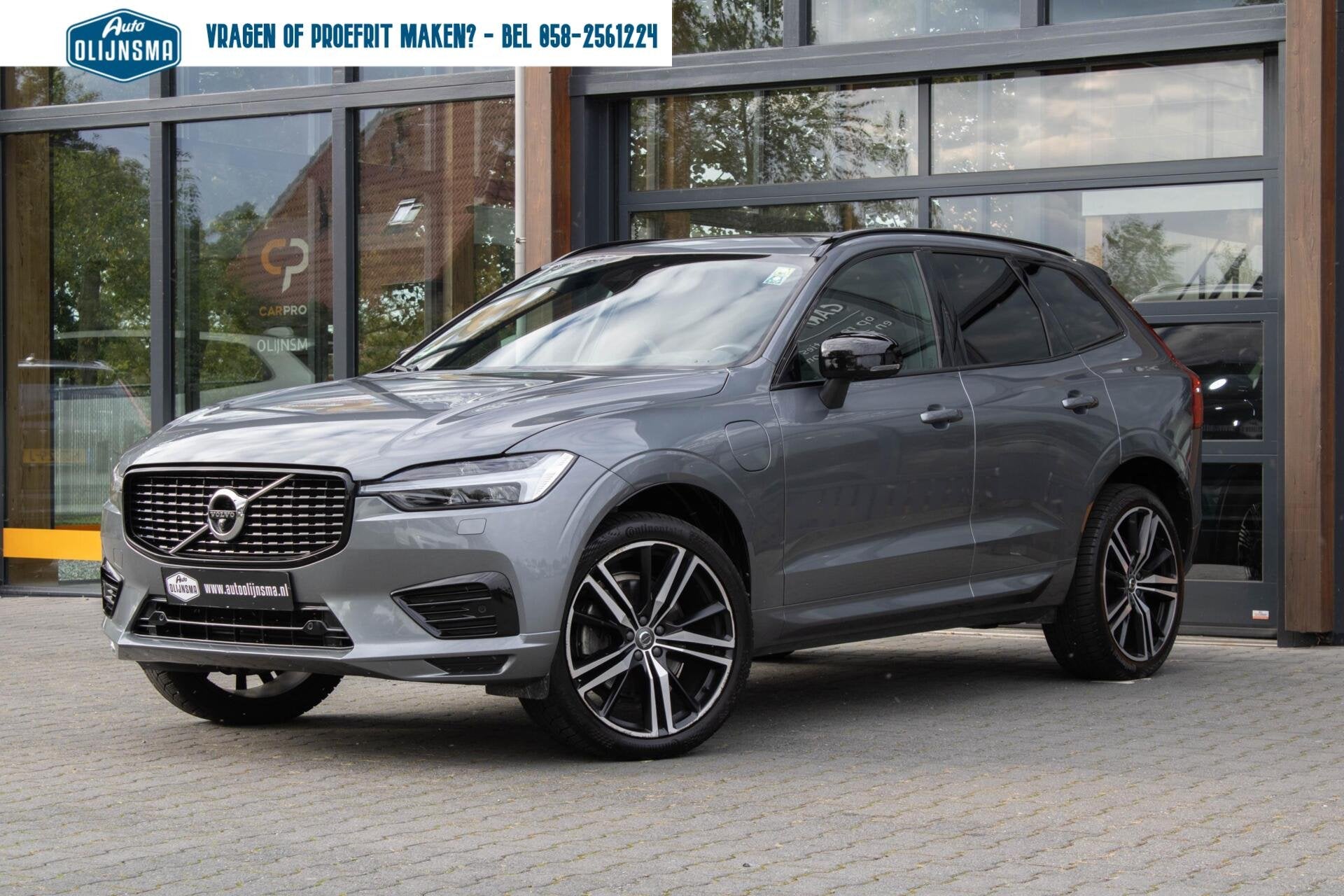 Volvo XC60 2.0 PHEV T6 AWD R-Design|360 Camera|Stuur+Stoelve, Automaat, Gebruikt, Zwart, 340 pk